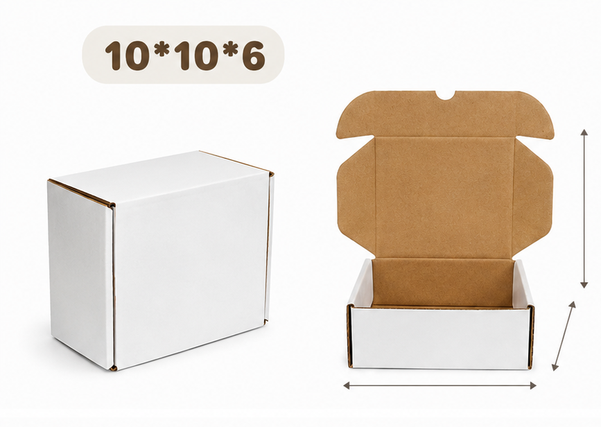 Boîte 10*10*6 (50pcs)