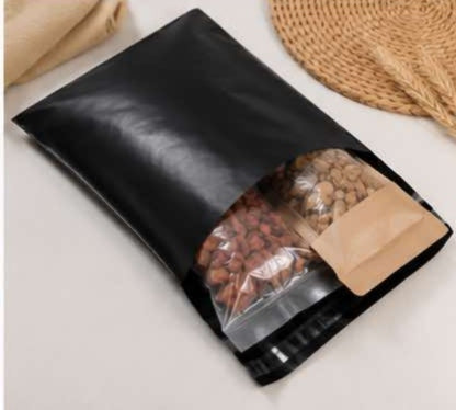 Sac d'expédition 35*45 Noir (100 pcs,)