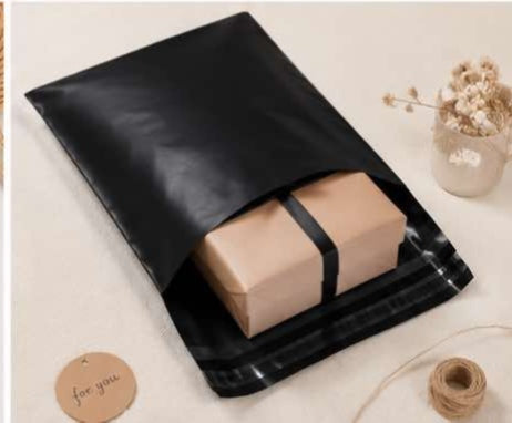 Sac d'expédition 35*45 Noir (100 pcs,)
