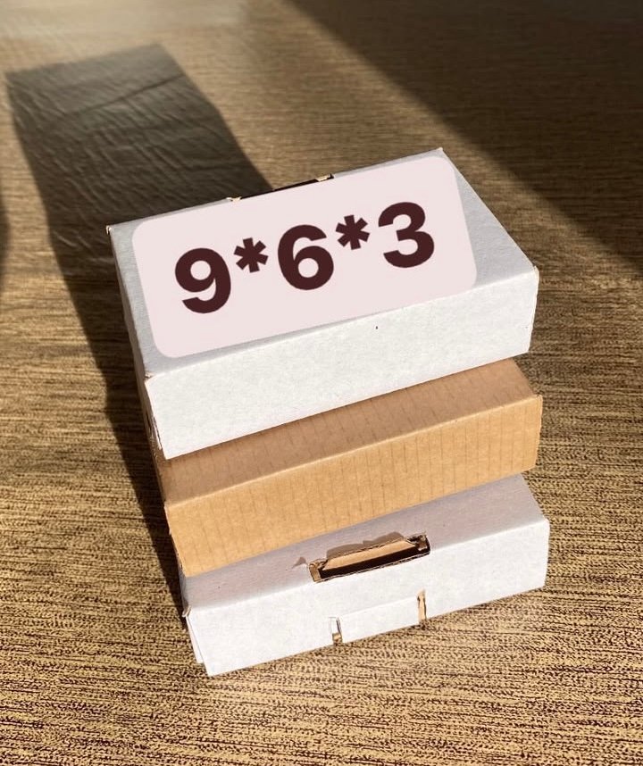 boite fermée 9*6*3