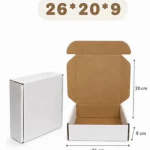 boite fermée 26*20*9